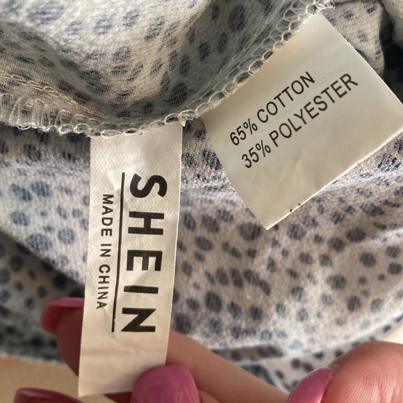 Shein Size Small Women's Teen Black and White Polka Dot Wrap Skirt - Picture 7 of 11